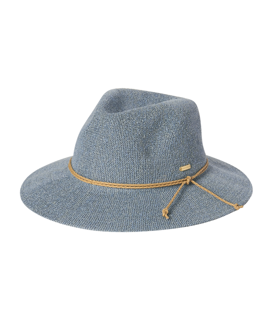 Kiera Distressed Denim Wide Brim Bucket Hat